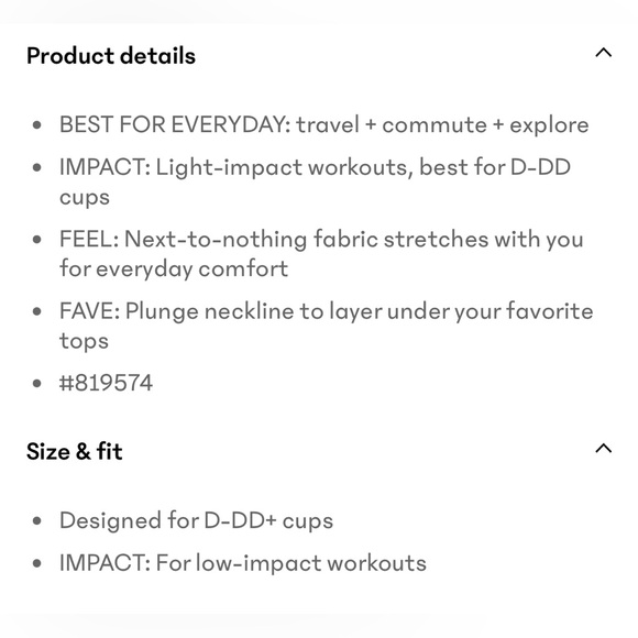 Athleta Ritual Lace Plunge Bra - Picture 5 of 9